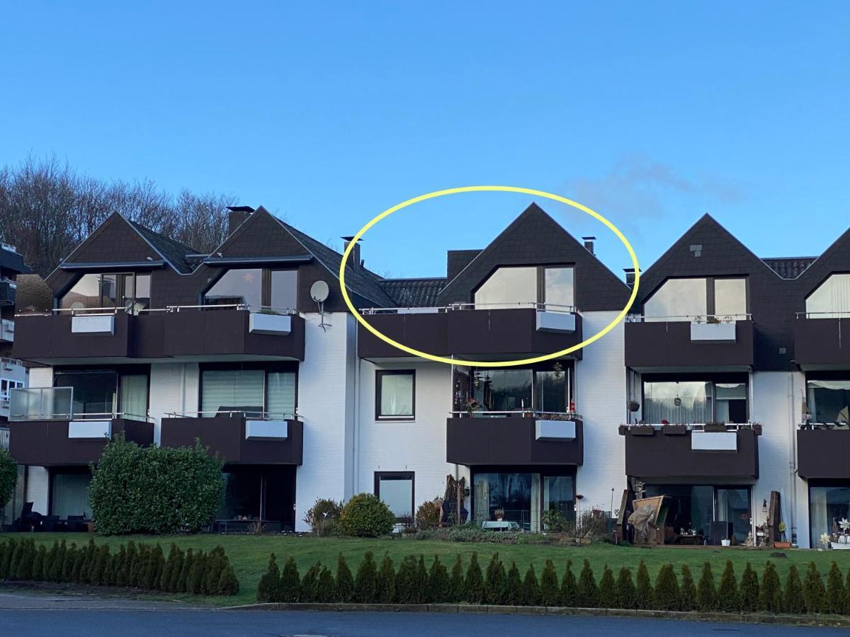 Beach House II - Penthousewohnung In Bestlage Mit Sonniger Dachterrasse Und Top Meerblick Harrislee Exteriör bild