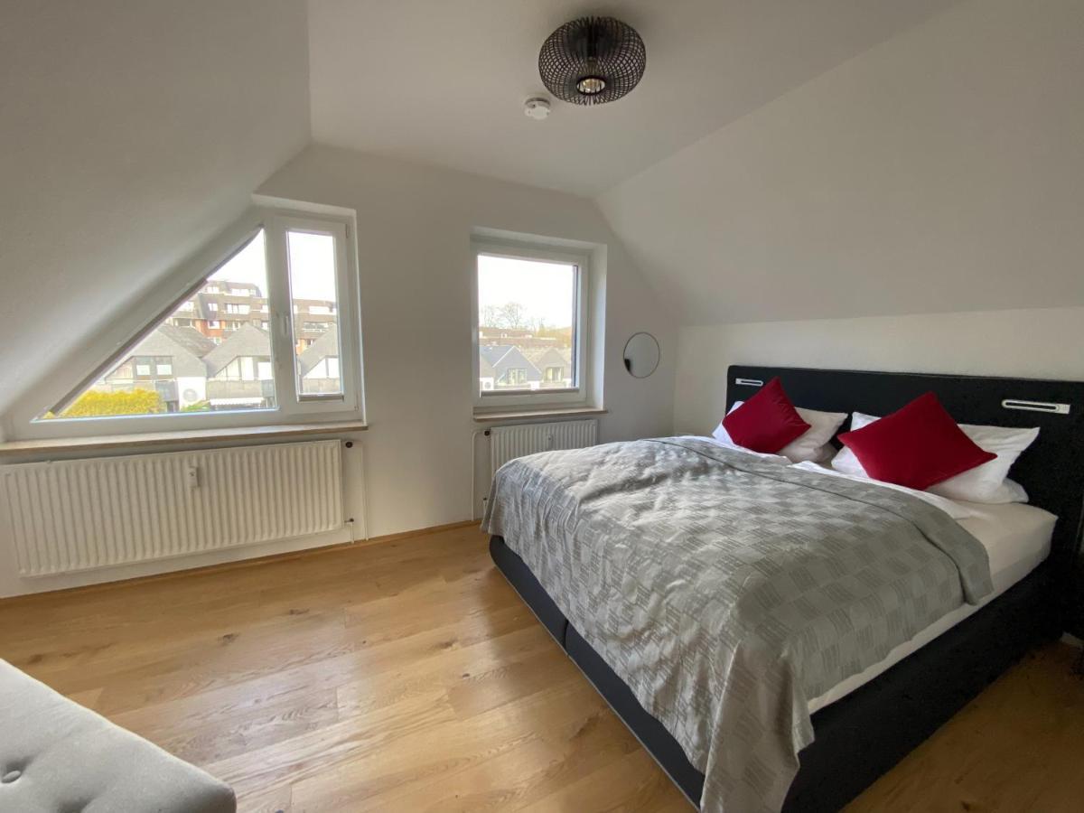 Beach House II - Penthousewohnung In Bestlage Mit Sonniger Dachterrasse Und Top Meerblick Harrislee Exteriör bild