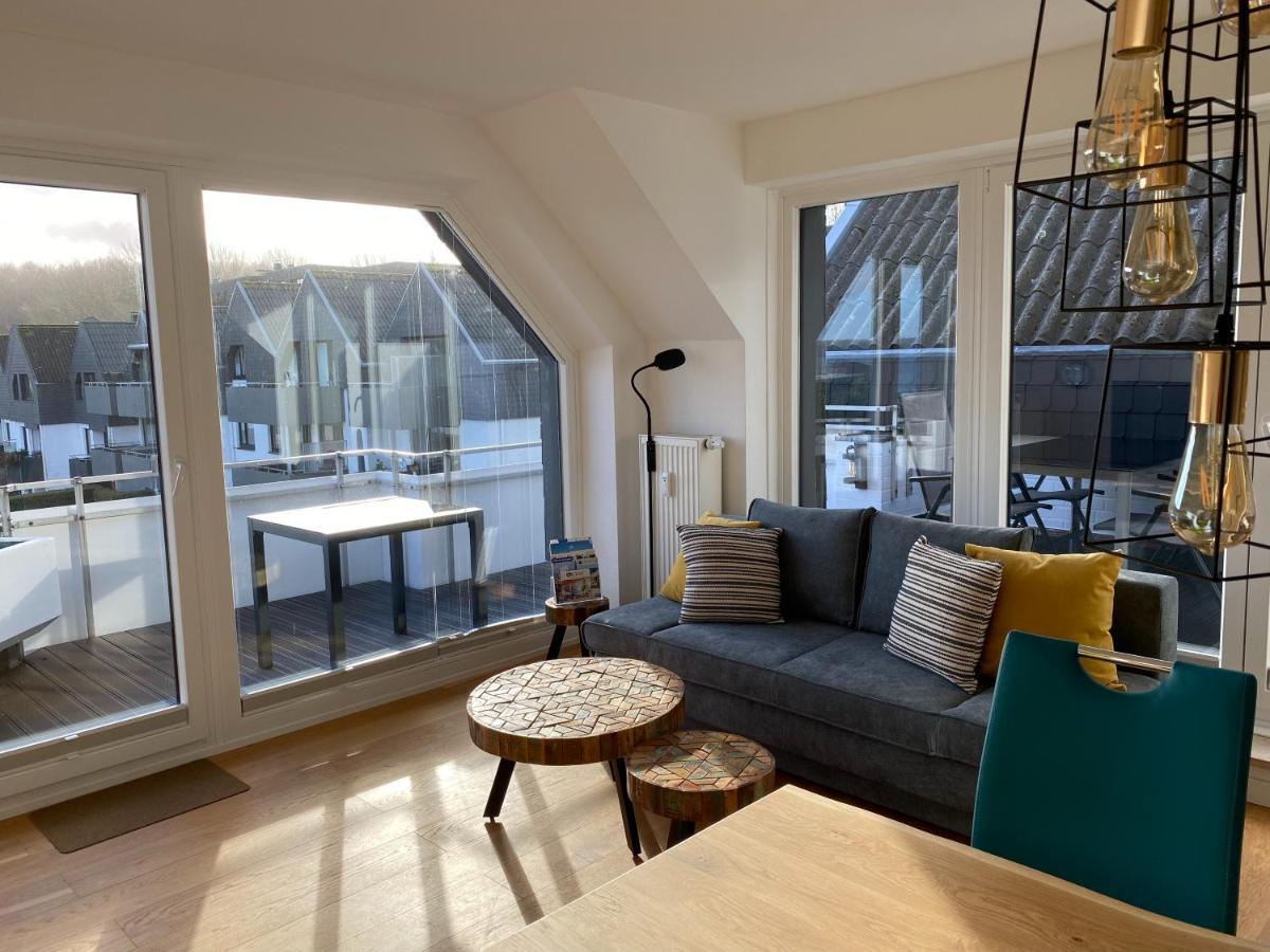 Beach House II - Penthousewohnung In Bestlage Mit Sonniger Dachterrasse Und Top Meerblick Harrislee Exteriör bild